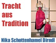 Tracht aus Tradition: Nika Schottenhamel Dirndl - auch für Mutter und Tochter (Foto: Martin Schmitz)
